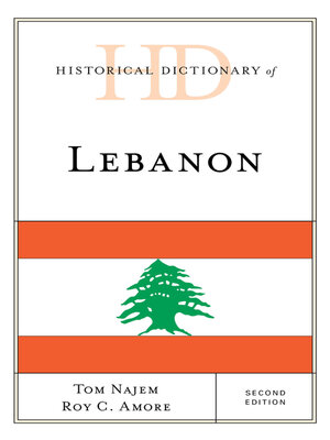 cover image of Historical Dictionary of Lebanon